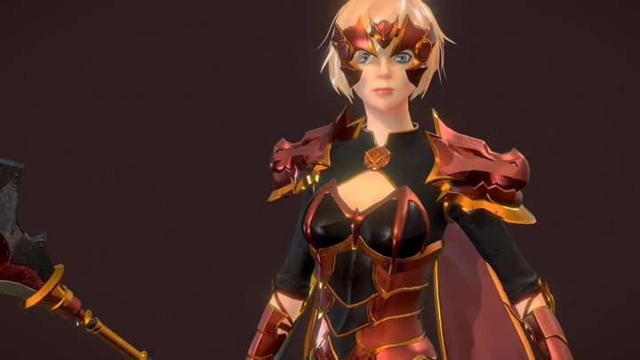 test dragonrider agate-chan 3D Model