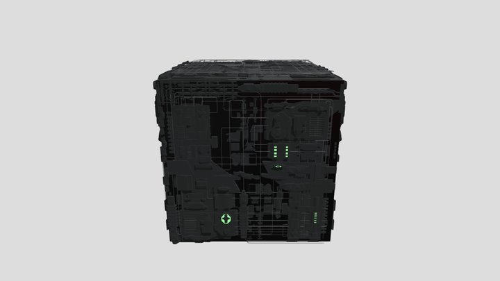 My Custom Borg Cube_V1 3D Model