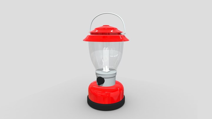 Camping Lantern 3D Model