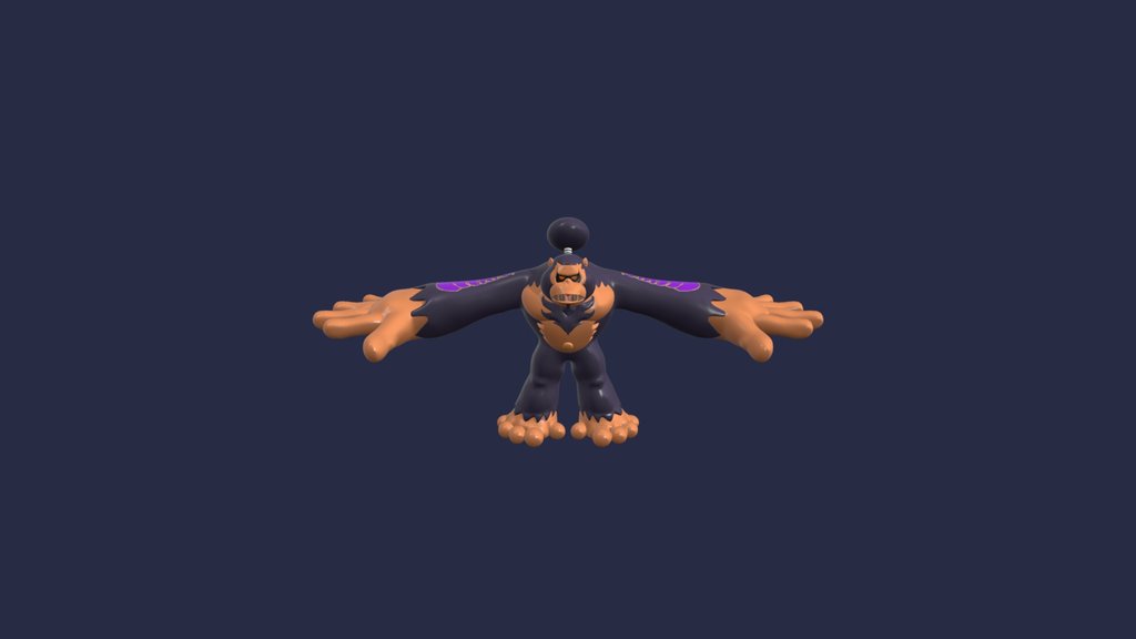Ninja Kong (Untextured/WIP)