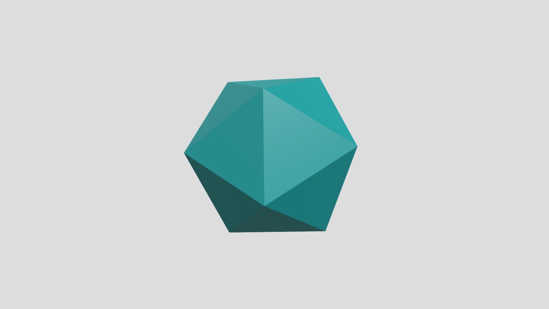 Икосаэдр - Download Free 3D model by jullilamberti [4c99aeb] - Sketchfab