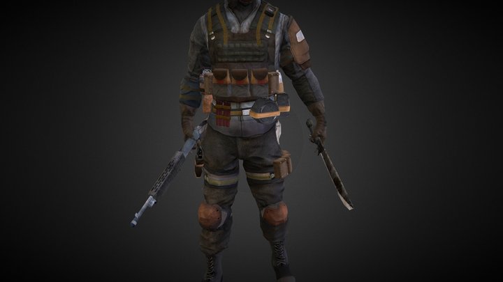 Ivan The Butcher 3D Model