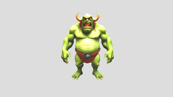 Grubnash the Plague Bringer – Modello 3D gratuito STL