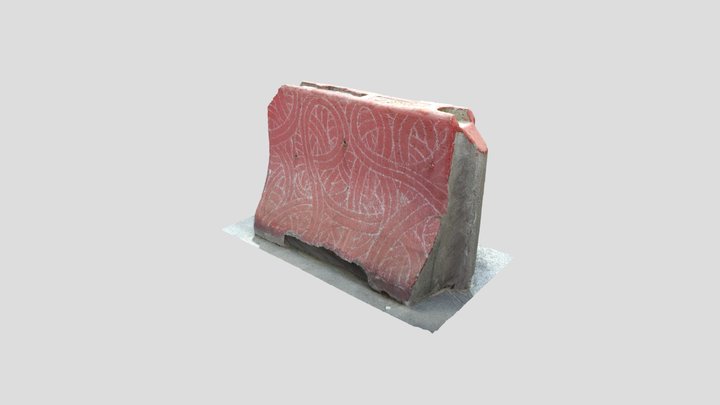 Concrete Block - Jordane Saget 3D Model