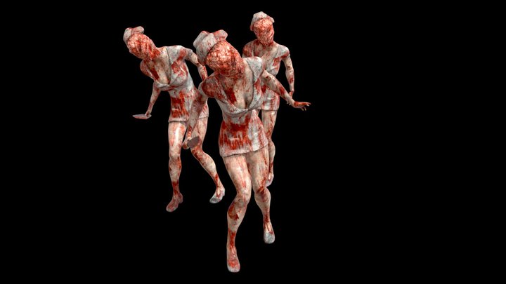 Nurse Horror Game 3D Model