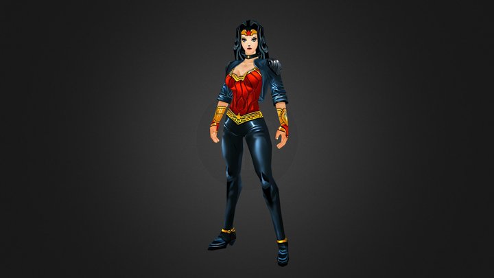 Wonder Woman #600 3D Model