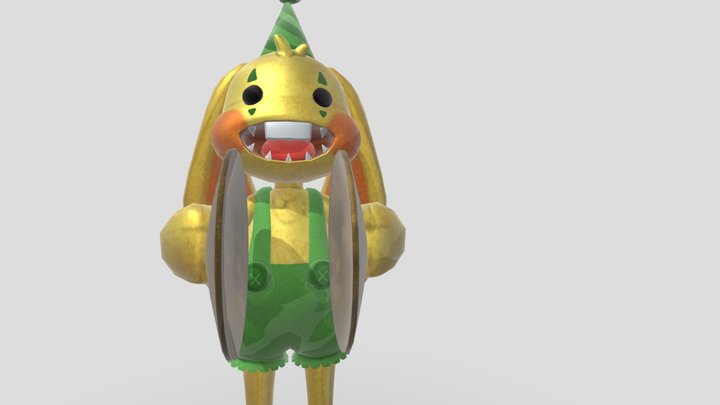 Bunzo Bunny 3D Model