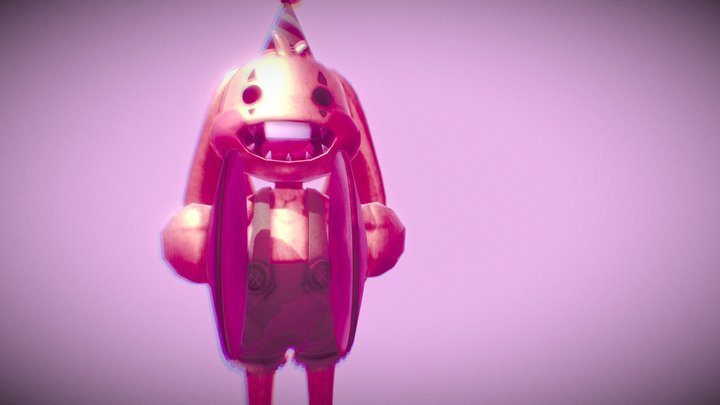 Cymbal Bunny 3D Model