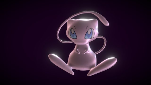 Mew Pokémon 3D Model