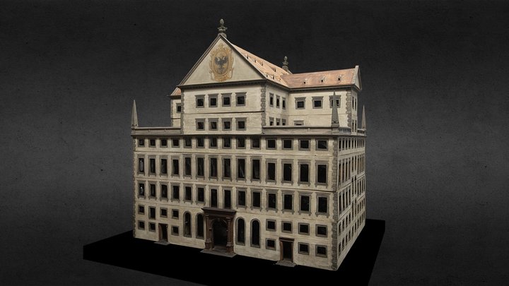 Modell Augsburger Rathaus von 1615 3D Model