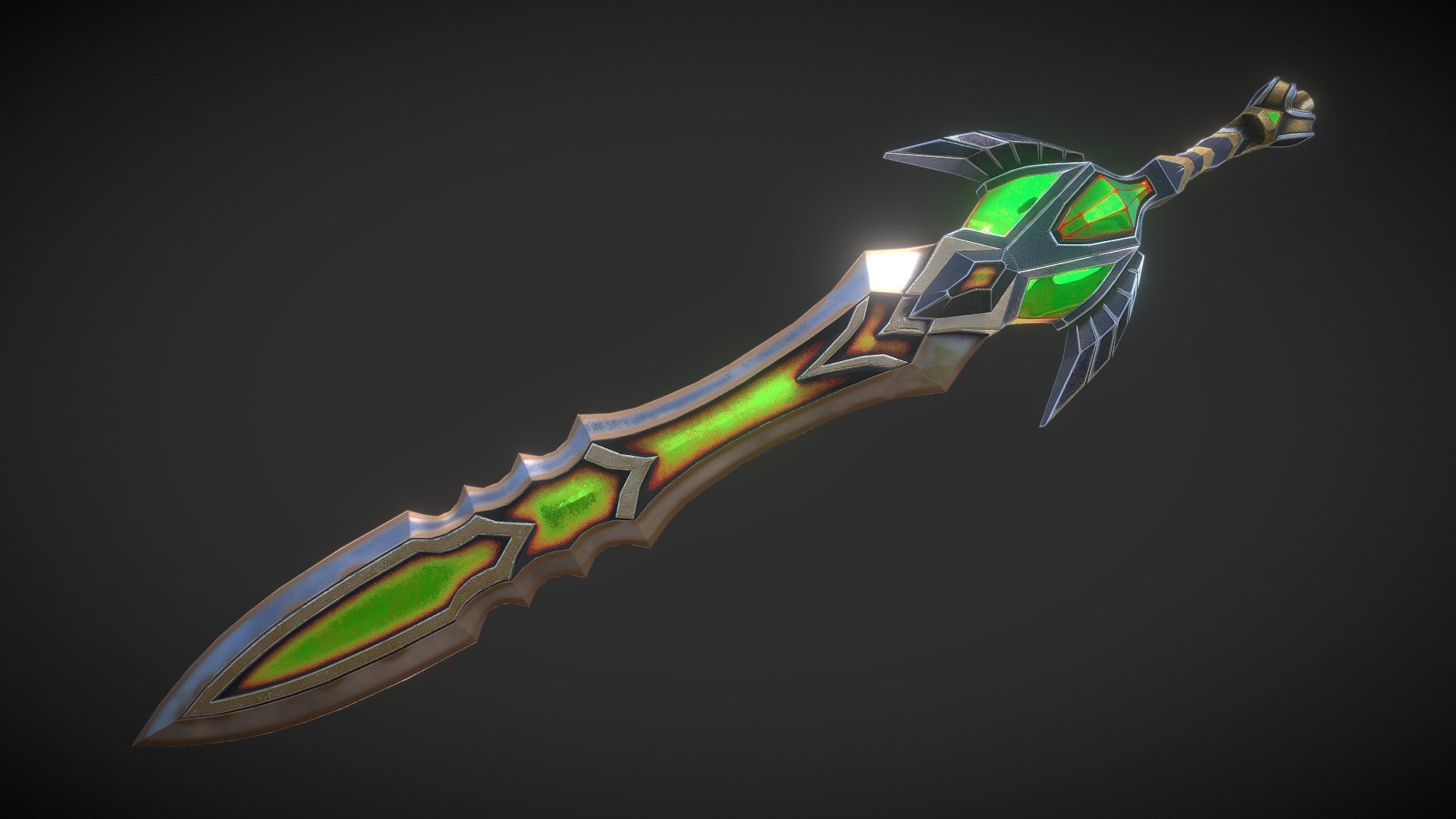 Fantasy_sword_23 - Buy Royalty Free 3D model by Nicu_Tepes_Vulpe ...