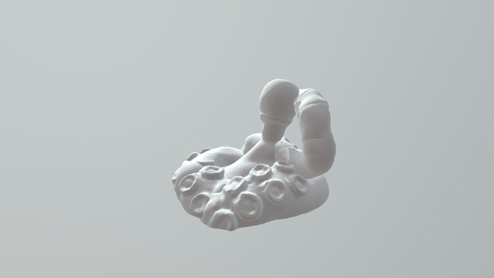 Tentacle Takeover 3D Model