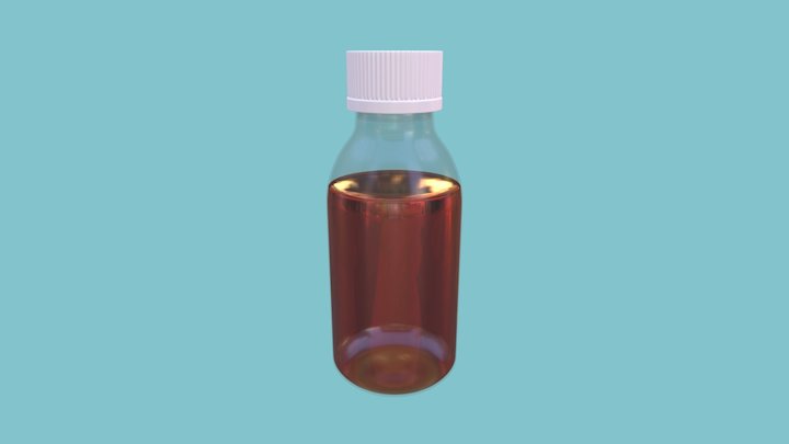 Medicine Bottle 3D Model