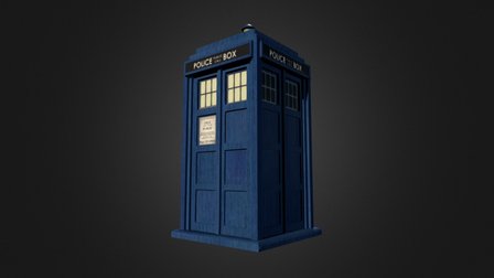 Tardis - Fan Model 3D Model