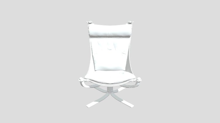 AI - Nordic Comfort Chair 3D Model