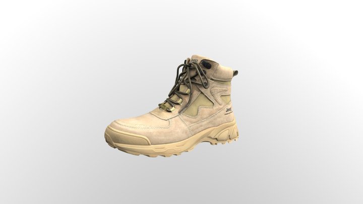 Demo_sample(Display)Hiking shoe 3D Model