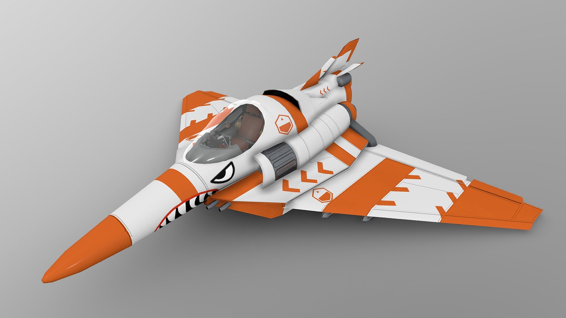 Protoship Final - 3D model by finn2006 [4ca36c4] - Sketchfab