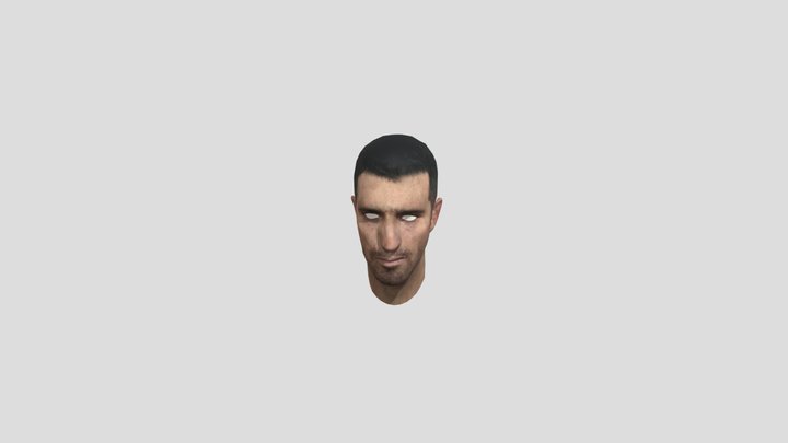 male_07Head 3D Model