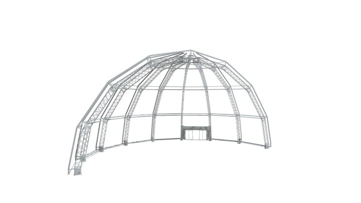 Dome End 3D Model