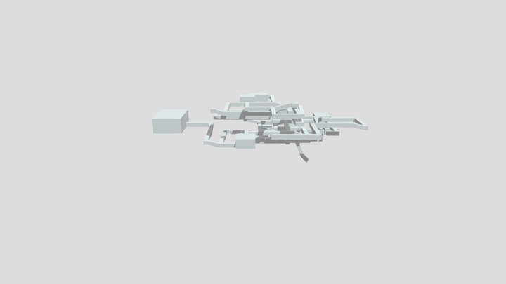 Fearful Facility Map 3D Model