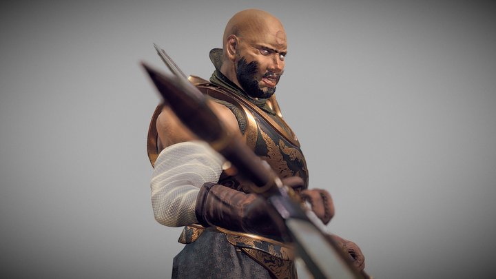 Bastard Knight Rahul 3D Model