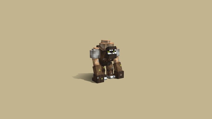 샌드 트롤 3D Model