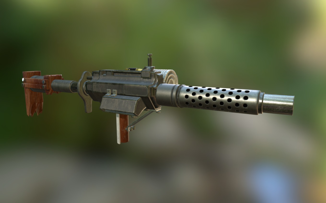 .308 Machine Gun Download Free 3D model by Johnathon Goswick