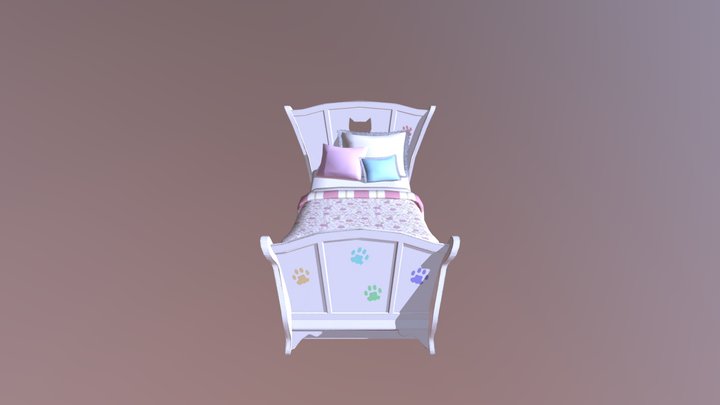 H6 -Turnable bed 3D Model