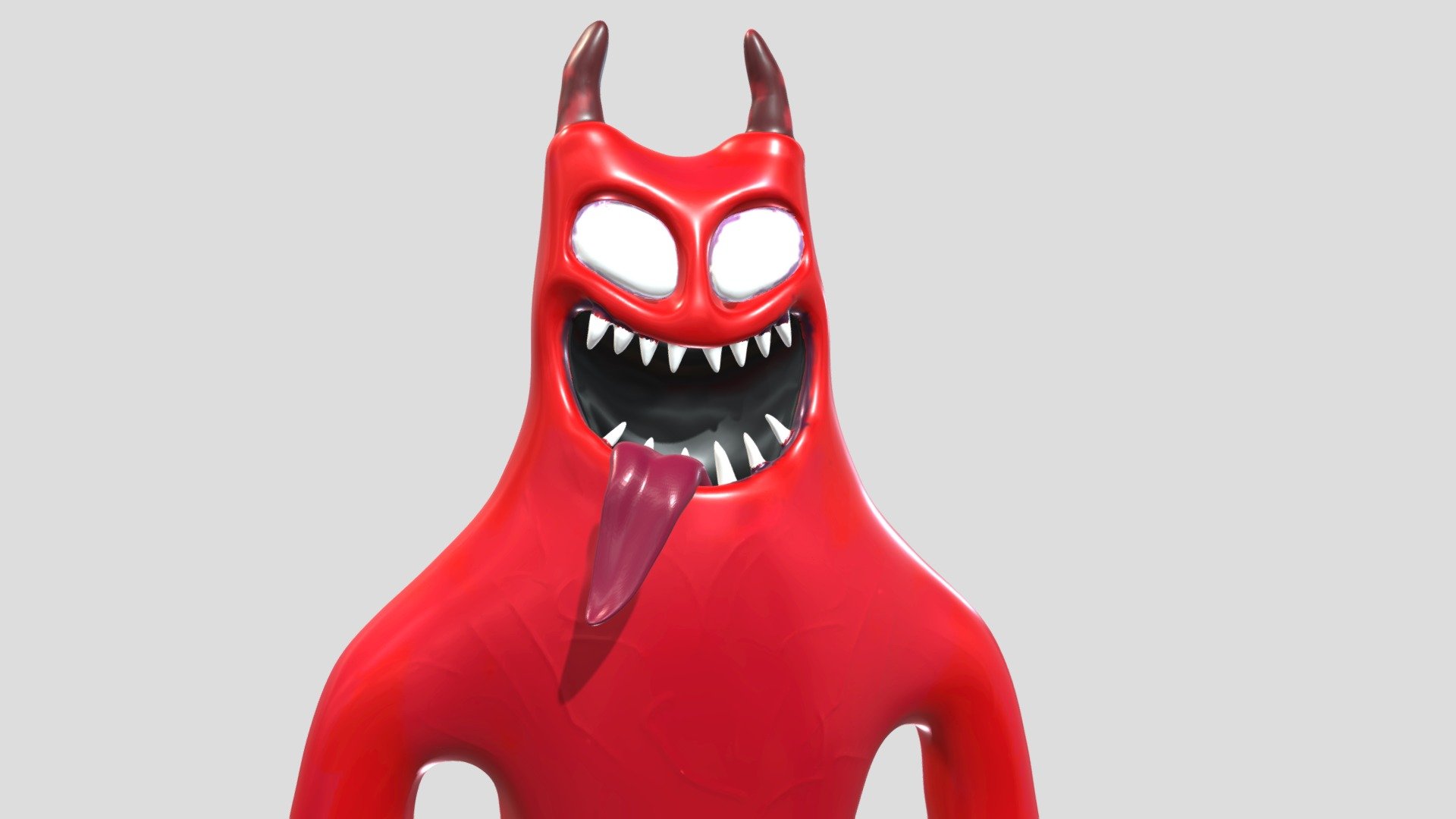 EVIL BANBAN FROM GARTEN OF BANBAN 3 NEW MONSTERS, FAN ART, 3D models  download