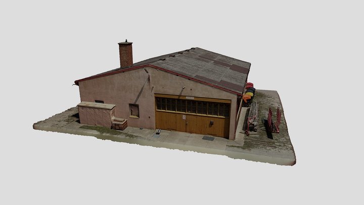 Bauhalle (Bad Deutsch-Altenburg) 3D Model