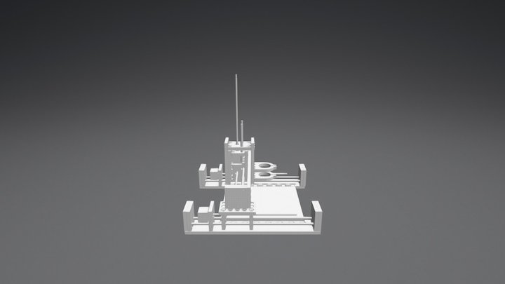 Kurohetex MTM: CNC Machine 3D Model