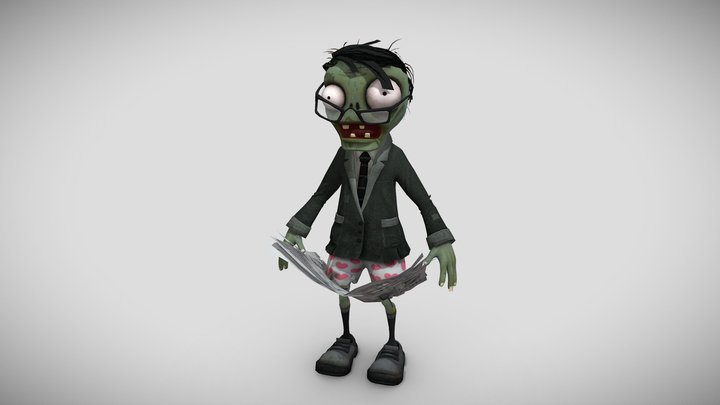 Newspaper Zombie - PVZ Garden Warfare