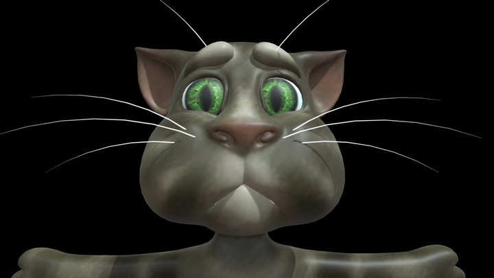 Talking Tom 2010 3D Model