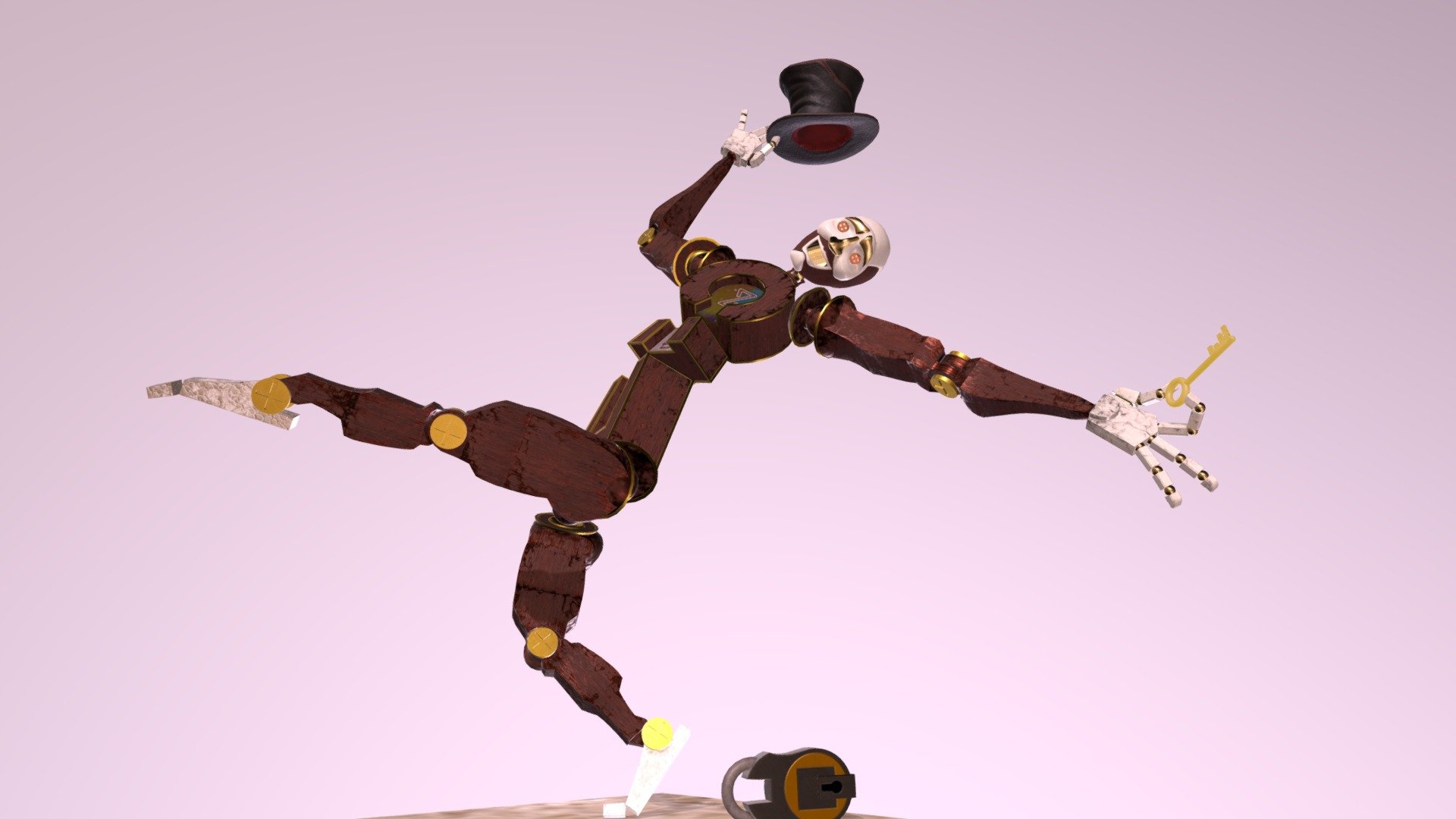 Key Guard - Original character - 3D model by Nicostratos [4ca76f1 ...