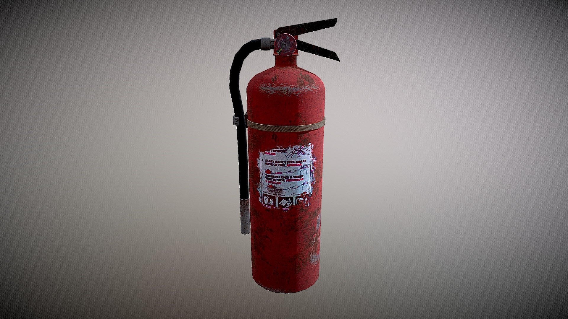 Fire Ext - 3D model by pouwnnxx [4ca76f9] - Sketchfab