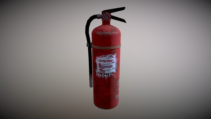 Fire Ext 3D Model