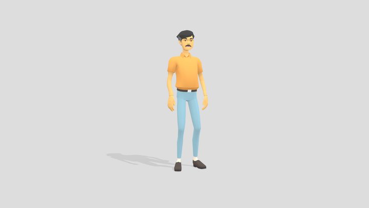 Pablo Escobar 3D Model