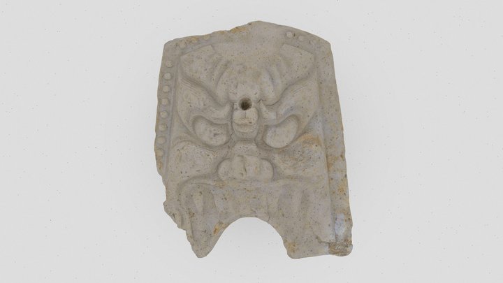 鬼瓦 3D Model