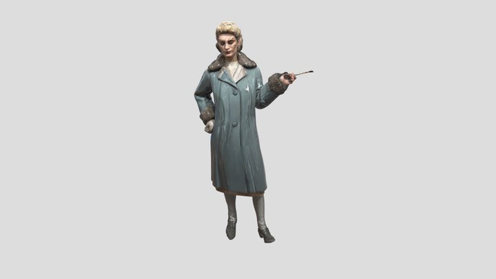 Mae In A Green Coat – Modèle 3D gratuit STL