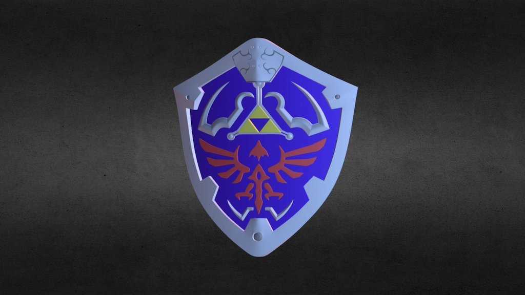 Hylian Shield Textured