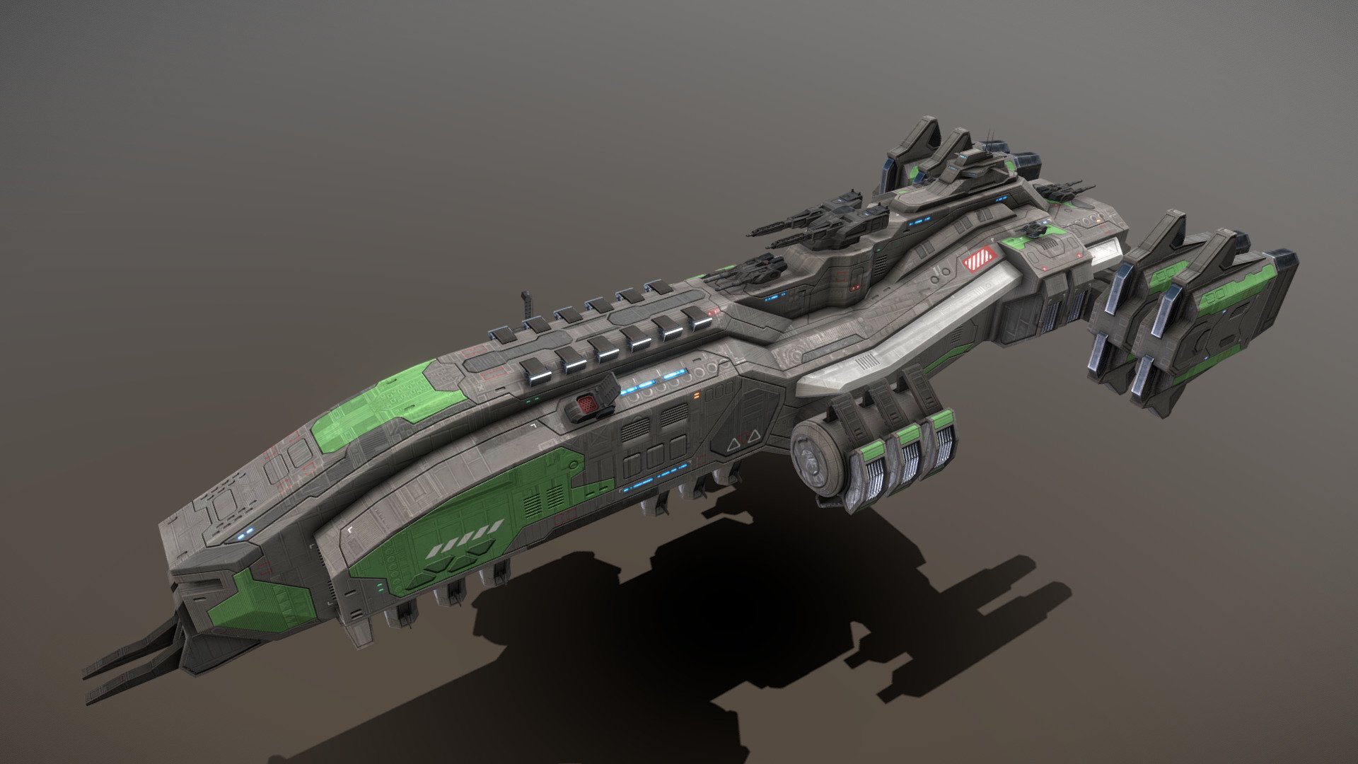 Ares Class Cruiser - Buy Royalty Free 3D model by MSGDI [4ca89e3 ...