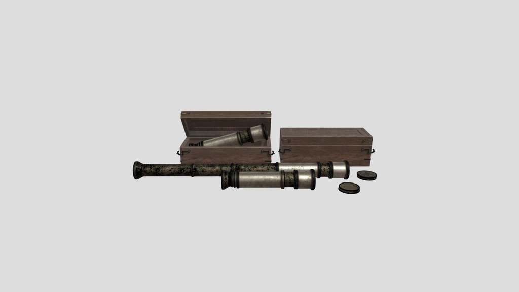 Sj Spyglass Telescope Wood Dark