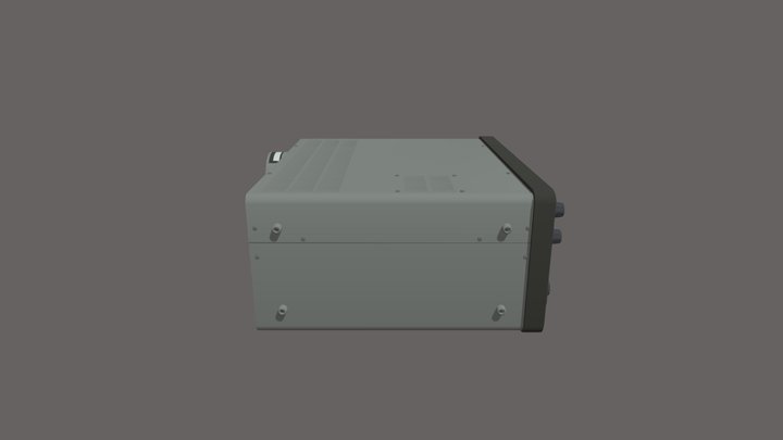 Radio 3D Model