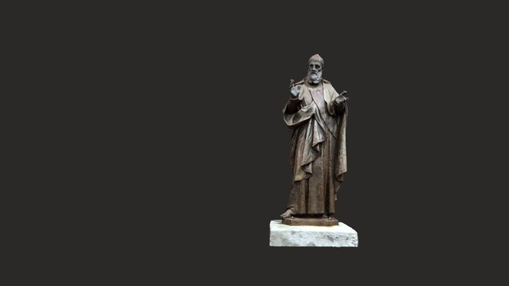 Statue de Saint Pierre 3D Model