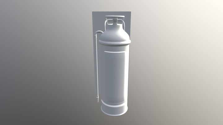 Demond Fire extinguisher 3D Model