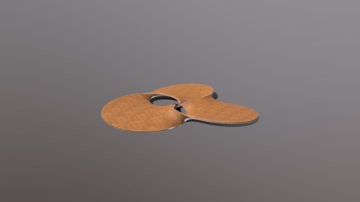 莫比乌斯Möbius strip/Mobius Band 3D Model