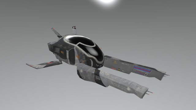 XV-32 Black 3D Model