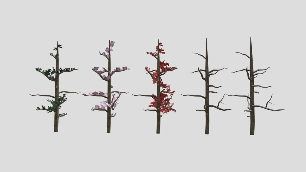 Gorilla Tag Trees Asset Pack