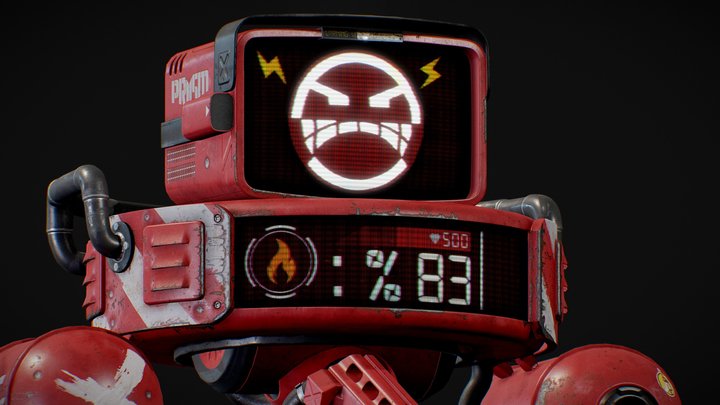 Blazebot 3D Model