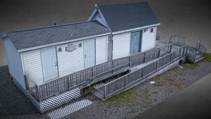 Skatepark Snack Shack Photogrammetry – Modello 3D gratuito STL